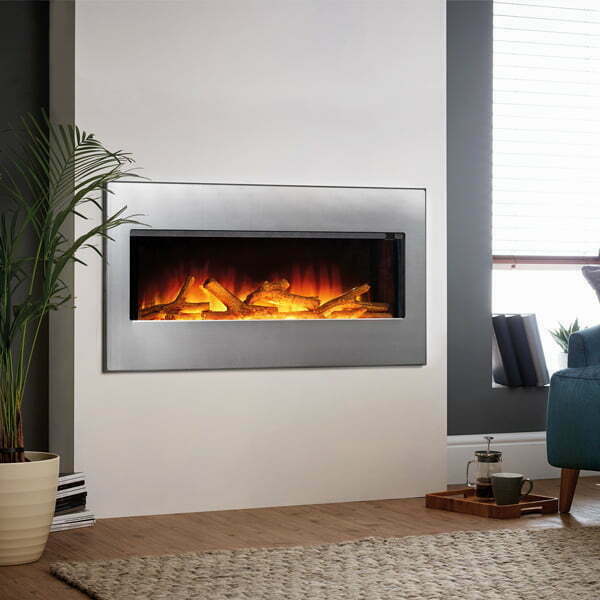 Ex-Display Flamerite OmniGlide 900 With Grey Mirror Trim & Radia Flame