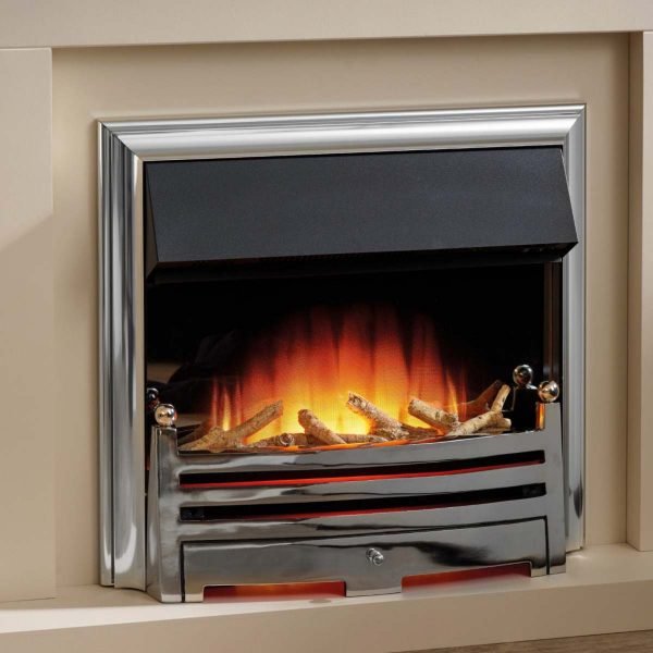 Ex-Display Flamerite Regan 22 With Radia Flame & Chrome Trim