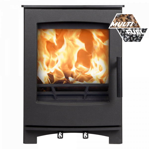 Mi-Flues Tinderbox Multi-fuel Small Stove Package