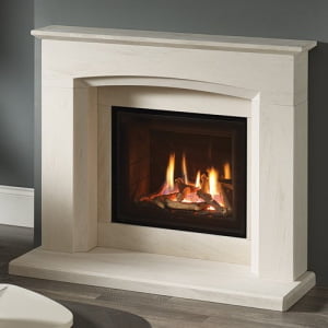 Design White Fireplace