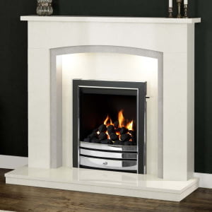 Cadiz Fireplaace With Montese Gas Fire