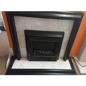 Carlton with black fireplace