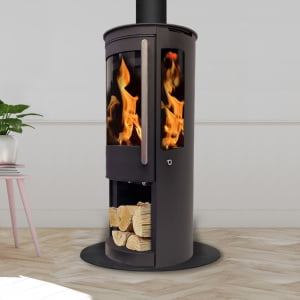 Modern living room in townhouse. 3d rendering