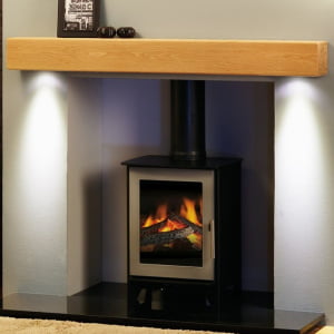 Wood-burning fireplaces